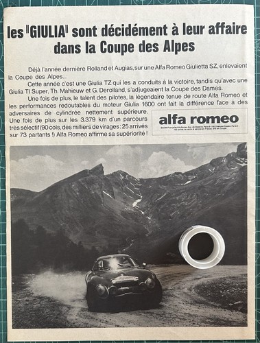 Rara pubblicità alfa - pubblicità,