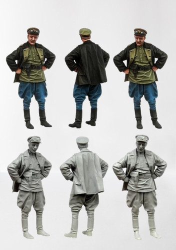 Ww2 sovietico tankman - 1/35,