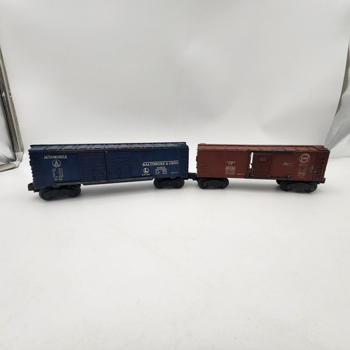 Lionel gauge boxcars - lionel, o