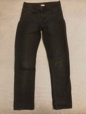 2 paia di jeans Ragazzo Zara Kids. Taglia 134. Uno Nero e uno Beige/Senape