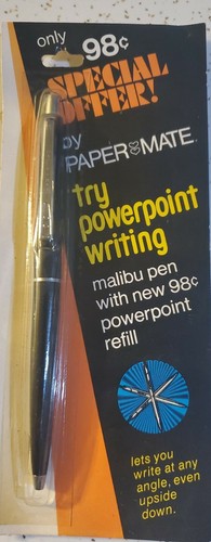 Penna powerpoint vintage 1970 - penna,