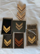 Gradi Sergente Esercito Italiano Tubolari + Strappo + Metallo. KIT COMPLETO!