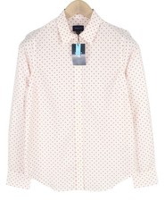 GANT Fairly Pois Elasticizzato Donna Camicia EU34 Spread Collo Knopfleisten
