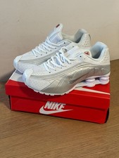 Size 6.5 - Nike Shox R4 White