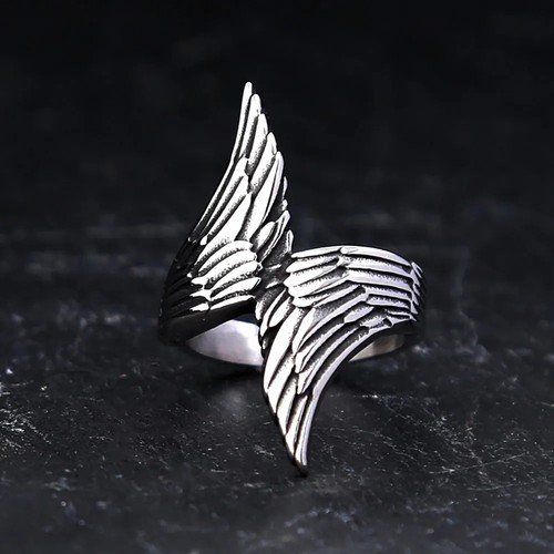 Anello uomo ala - uomo, vintage