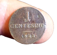MONETA DA 1 CENTESIMO - 1822 - REGNO LOMBARDO VENETO