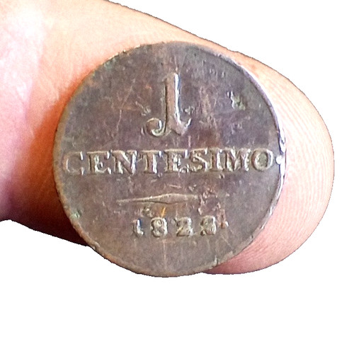 Moneta centesimo 1822 - -,