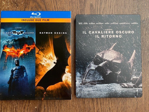 Batman blu ray trilogia - blu,