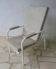 Fauteuil Repos Jean PROUVE système assise-dossier réglable numéroté - CIRCA 1955