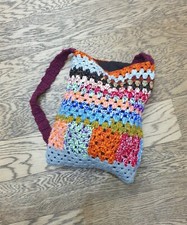 Borsa Uncinetto Mattonelle