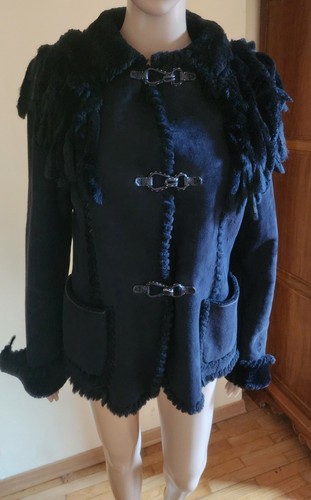 Ermanno scervino montone nero - ermanno,