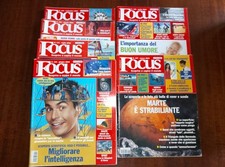 Lotto 6 Riviste Focus 2004