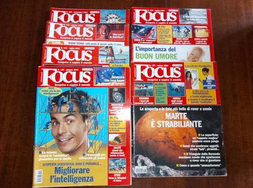 Lotto riviste focus - 6,