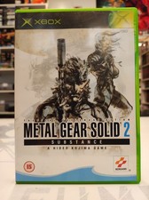 Metal Gear Solid 2 Substance Xbox Classic Microsoft 