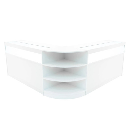 Set bancone bianco - set,