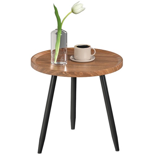 Tavolino caffè rotondo con - tavolino,