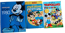 PAPERONE FESTIVAL n° 61 1975 / TOPOLINO STORY 1980 e TOPOLINO VIVA CARNEVALE