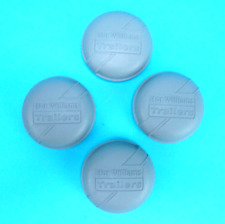 4x76mm IFOR WILLIAMS Rimorchio Cavallo Box Ruota GRIGIO Grasso Polvere Mozzo Tappo dopo 96