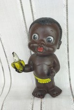 PUPAZZO  MORETTINO  VINTAGE DOLL LEDRAPLASTIC ANNI 60