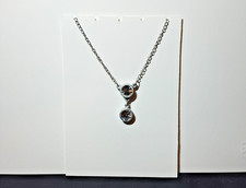Collana in acciaio inox con 2