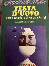 AGATHA CHRISTIE : TESTA D'UOVO HERCULE POIROT .  MONDADORI OMNIBUS