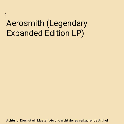 Aerosmith legendary expanded - (legendary,