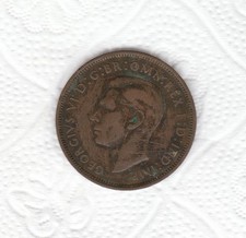 N  112   INGHILTERRA   RARA  MONETA  1   PENNY   1937