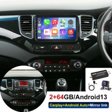 DAB+ 2+64GB per KIA Carens 2013-2018 Autoradio Android 13 Carplay GPS Navi WIFI