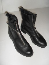 ATTUALI STIVALI TRONCHETTI ZARA IN VERA PELLE N. 37  PERFETTI