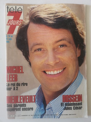 Télé jours 09 1985 - télé,
