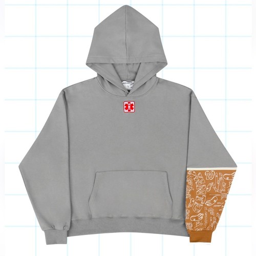 Felpa con cappuccio nuova