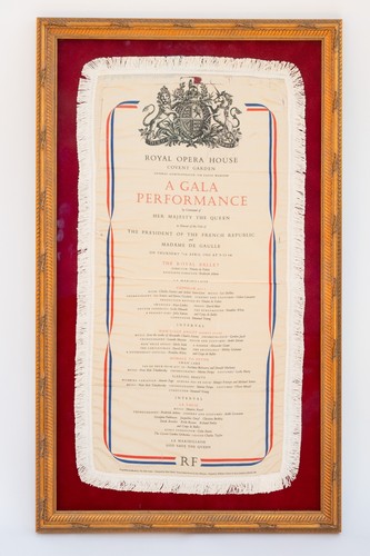 Royal opera house silk program - royal,