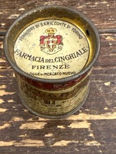 Scatola in latta Farmacia del Cinghiale-Firenze-Callifugo primo’900