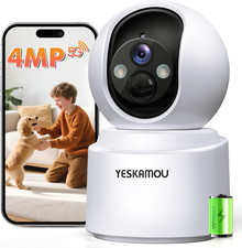 4MP 2.5K Telecamera Wifi