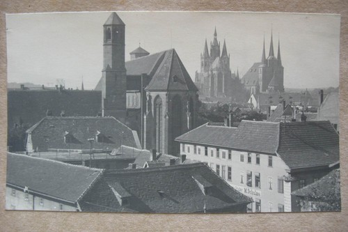 Vecchia foto erfurt - vecchia,