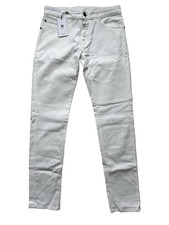 Jeans denim PT_TORINO bianco