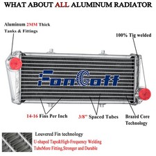 Aluminum Cooling Radiator FIT