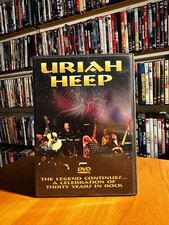 URIAH HEEP - THE LEGEND CONTINUES A CELEBRATION OF THIRTY YEARS DVD COME NUOVO