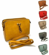 Borsa Borsetta a Tracolla Donna Tracolla pochette Casual da Pelle Nera