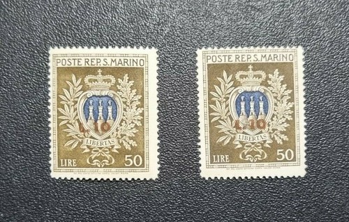 Serie francobolli poste - di,