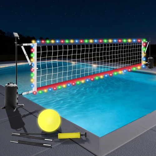 Set rete pallavolo piscina - set,