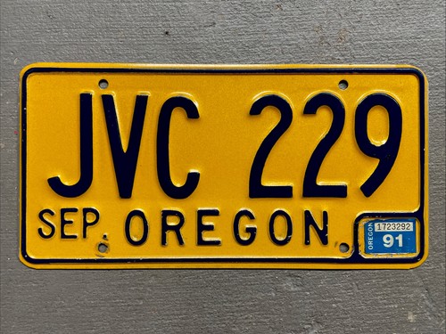 Adesivo vintage oregon - adesivo, targa