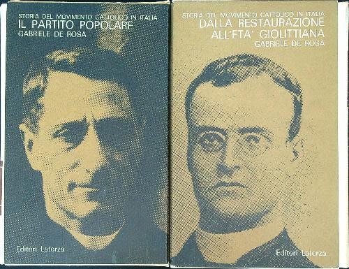 Storia del movimento cattolico - storia,
