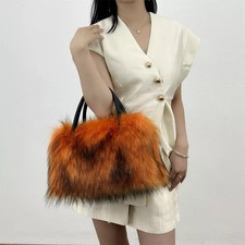 Borsa Donna In Eco Pelliccia