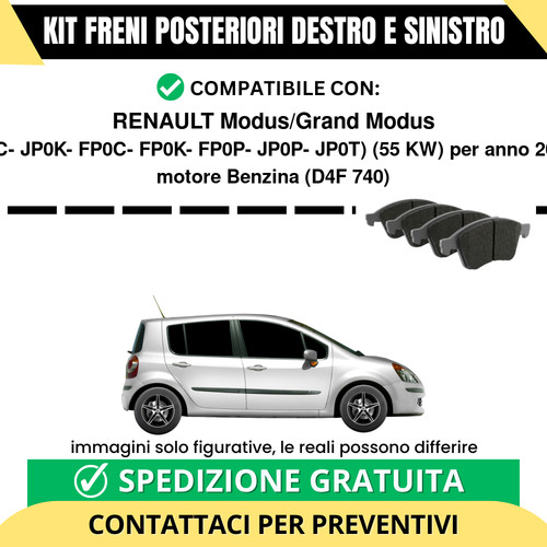 Pastiglie freno posteriori - freno,