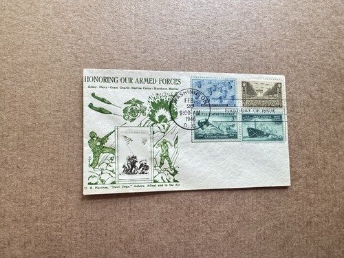 1946 fdc onorare le - +,