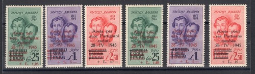 Emissioni aosta 1944 - emissioni,