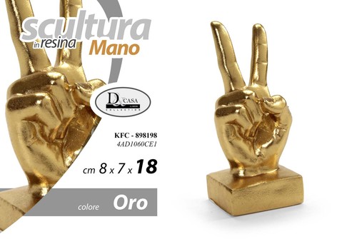 Mano vittoria segno - vittoria, color