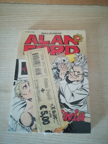 Alan ford 425 cover - alan,