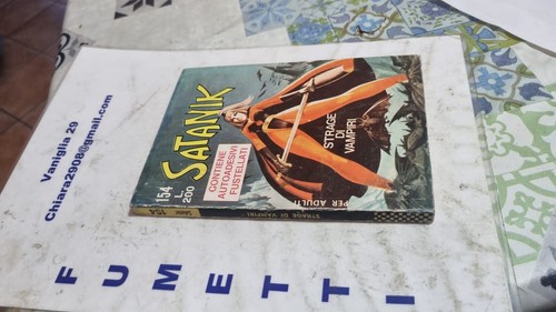 Satanik originale 154 con - originale,
